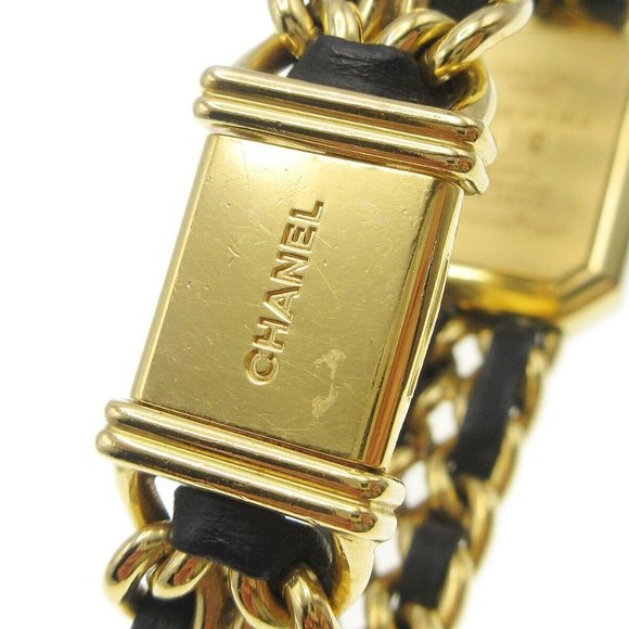 Chanel Premiere U.K.#L Quartz Wristwatch Watch PLAQUE - Picture 16 of 16